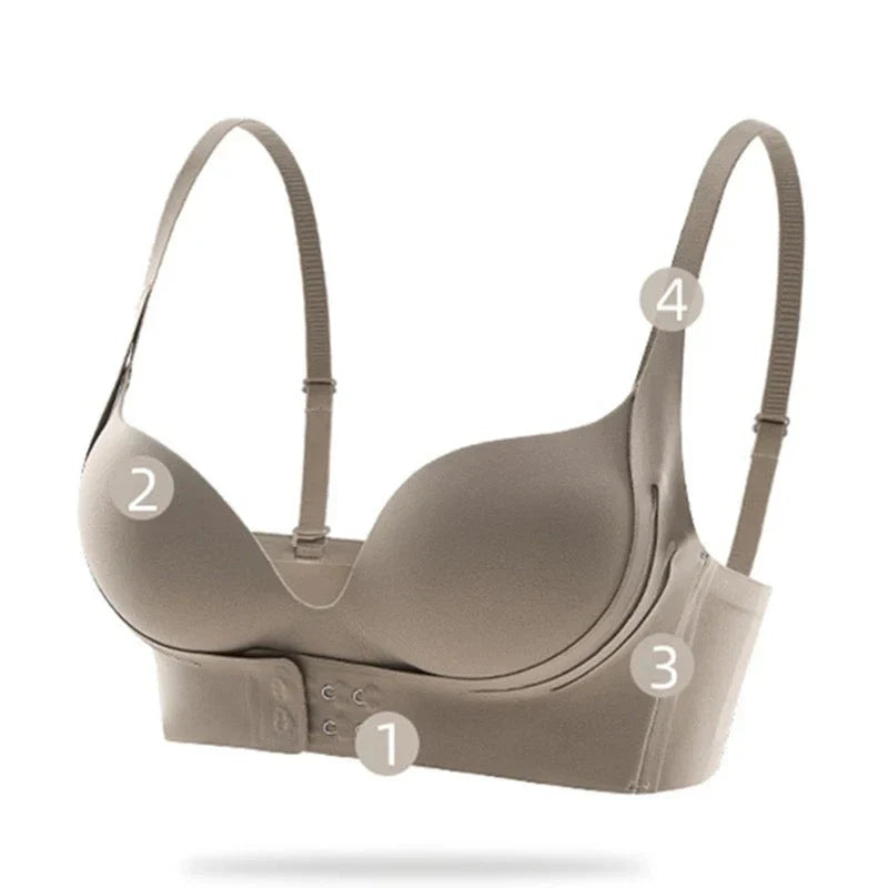 Posture Corrector Anti Sagging Breast Lift Pushup Bra