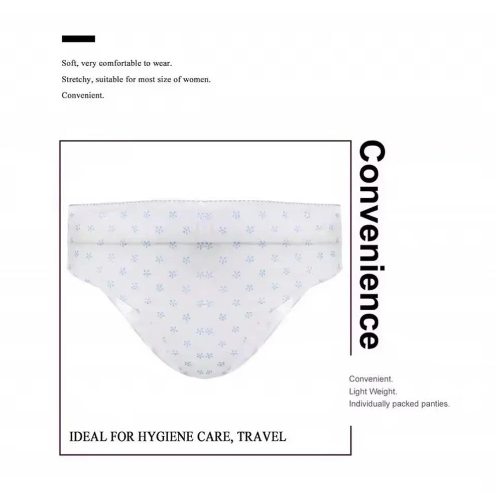 Disposable Underwear Period Panties for Women Pack of 6