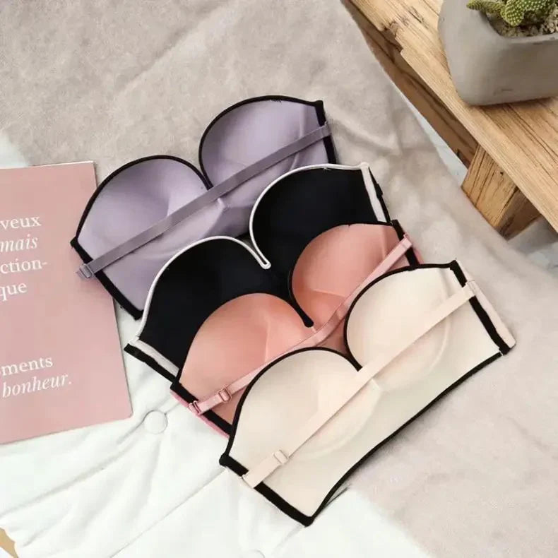 Strapless Bra for Saggy Breast Lift Up