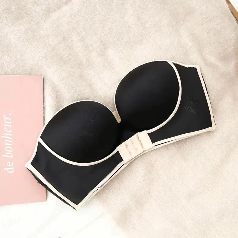 Strapless Bra for Saggy Breast Lift Up