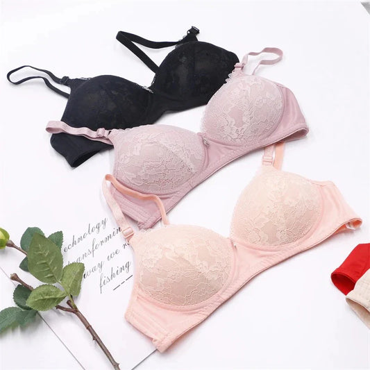 Net Bra Soft Padded Wire Free