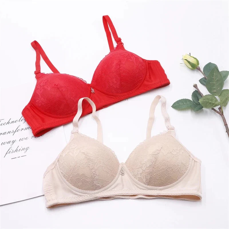 Net Bra Soft Padded Wire Free