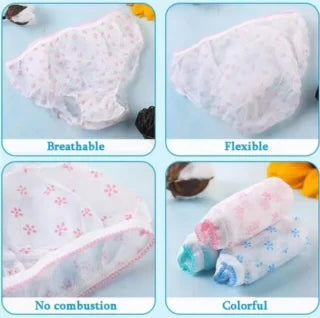 Disposable Underwear Period Panties for Women Pack of 6