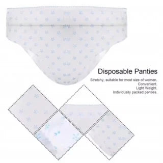 Disposable Underwear Period Panties for Women Pack of 6